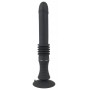 Vibrators ar thrust funkciju un piesūcekni sievietēm, melns 28,5 cm You2Toys