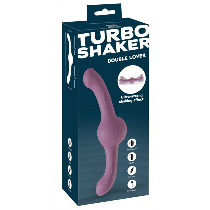 Vibrators Turbo Shaker Double Lover, violets