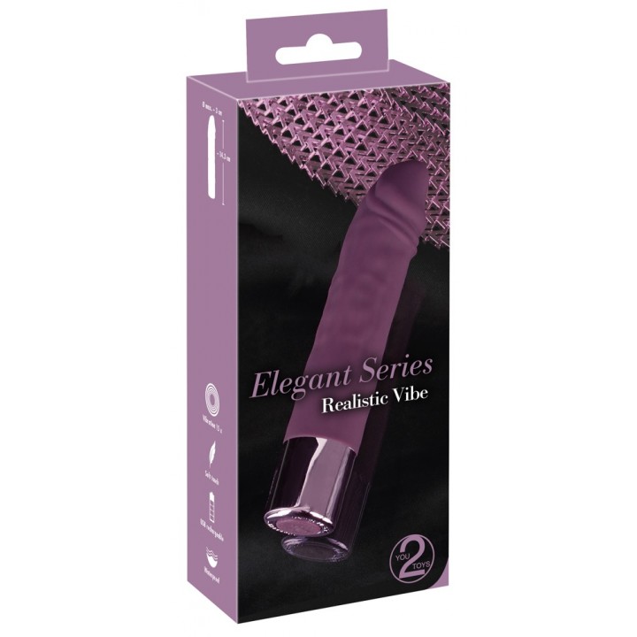 Mini Vibrators You2Toys Elegant Series Realistic Vibe