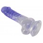 Crystal Clear Dildo with balls