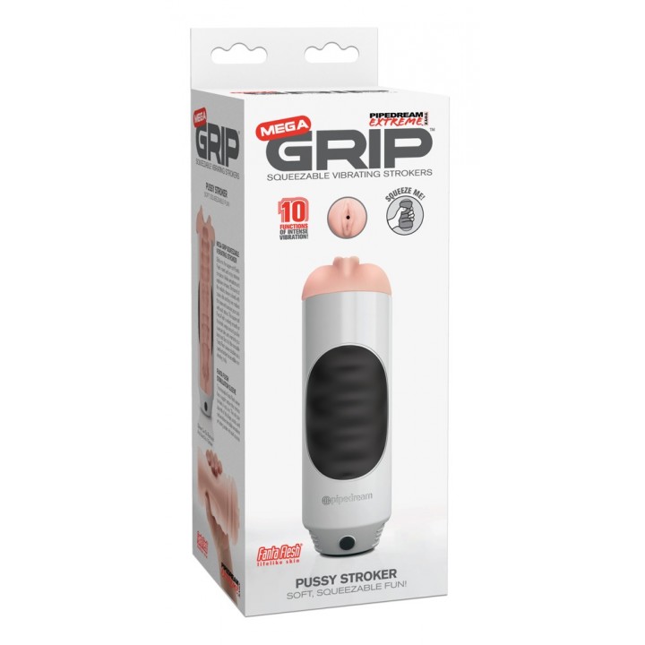 PET Mega Grip Vibrating Stroke