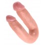 Dubultais dildo miesas krāsā 34,6 cm - king cock