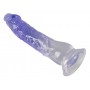 Caurspīdīgs Dildo - Crystal Clear 22.5 cm