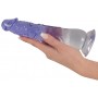 Caurspīdīgs Dildo - Crystal Clear 22.5 cm