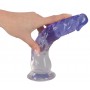 Caurspīdīgs Dildo - Crystal Clear 22.5 cm