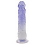 Caurspīdīgs Dildo - Crystal Clear 22.5 cm