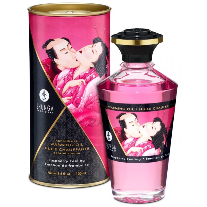 Shunga Oil Raspberry Feel 100 - Shunga