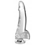 Dildo King Cock Clear, 19 cm