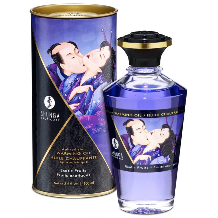 Shunga Oil Exotic Fruits 100ml - Shunga