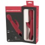 Silikona rabbit vibrators ar sildošu funkciju sievietēm You2Toys sarkans 26,5 cm