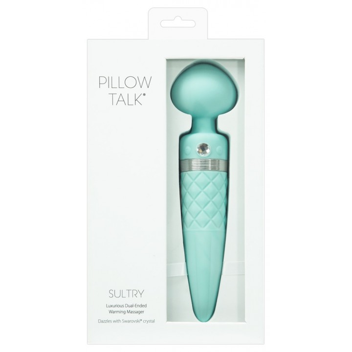 Spilvenu sarunas - mīksta nūja Massager Teal