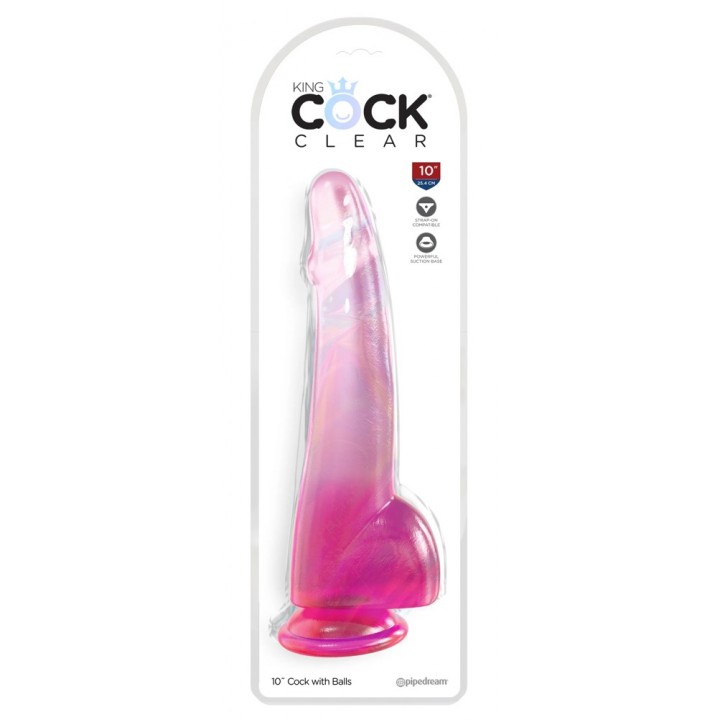 Dildo King Cock Clear