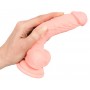 Reālistiskais dildo 18cm miesas krāsa - medical silicone