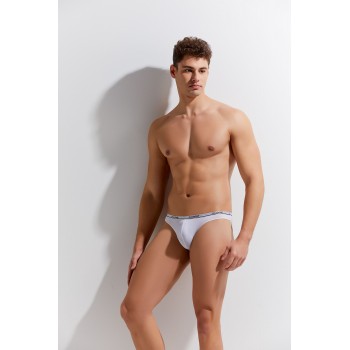 Briefs Second Skin White - L