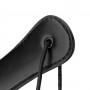 Faux Leather Paddle - Black