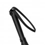 Faux Leather Flogger - Black