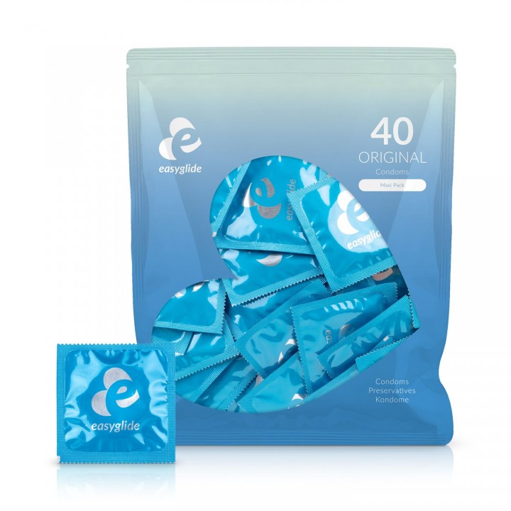 EasyGlide - Original Condoms - 40 pieces