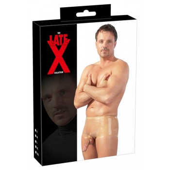 Vīriešu lateksa biksītes caurspīdīgas L/XL Late X, L/XL