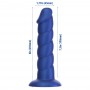 Vibrators, 20 cm, zils