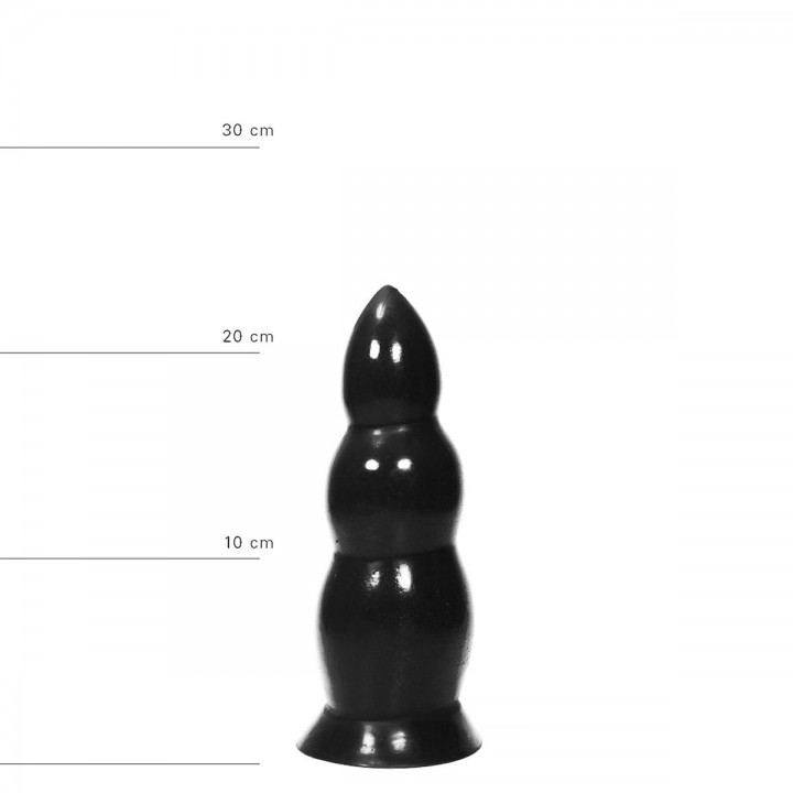 Dildo 23 cm - juodas