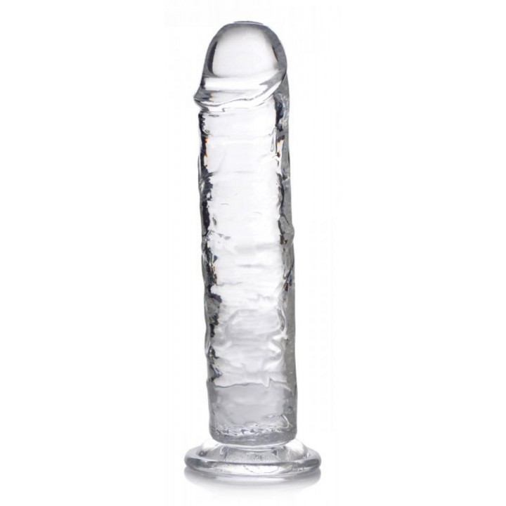 Jock C-Thru Dildo - 8 Inch