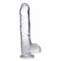 Jock C-Thru Transparent Dildo - 25 cm.