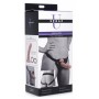 Silikona dildo ar jostu Flesh Strap U, 15 cm