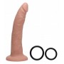 Reālistisks dildo ar siksniņu Strap u, 19,5 cm