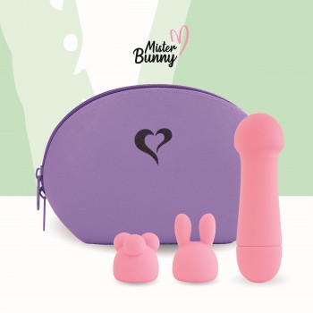 FeelzToys - Mister Bunny Massage Vibrator with 2 Caps