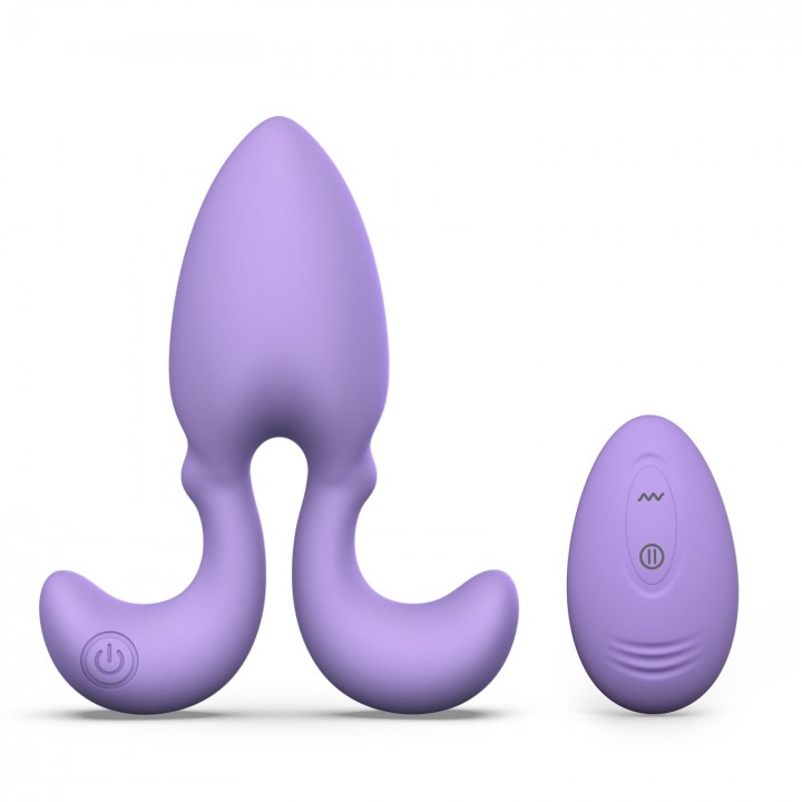 Tracy's Dog - Dorace Vibrator With Remote Control - Purple - Tracy's Dog