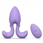 Tracy's Dog - Dorace Vibrator With Remote Control - Purple - Tracy's Dog