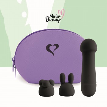 FeelzToys - Mister Bunny Mini Vibrator - Black