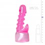 Easytoys Spiral Wand Attachment seksa rotaļlieta, rozā