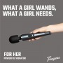 Black Lightning Wand Vibrator - Teazers