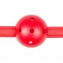 Ball Gag With PVC Ball - Red