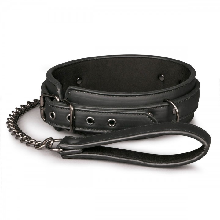 Fetish collar with leash - Easytoys Fetish Collection