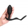 Anālais spraudnis B-Vibe Vibrating Snug and Tug, melns