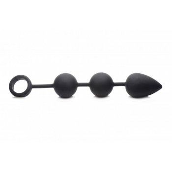 Large Silicone Weighted Anal Ball Plug
