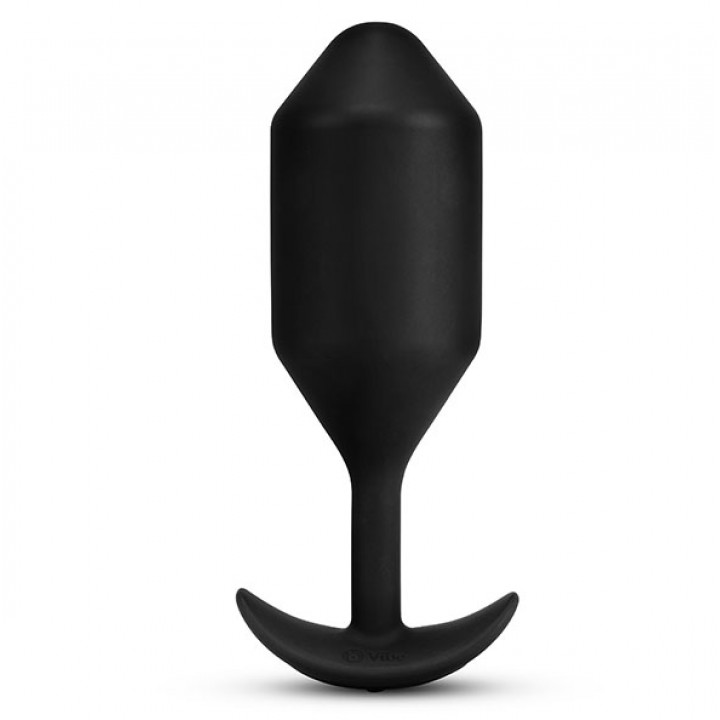 B-VIBE VIBRATING SNUG PLUG 5 BLACK