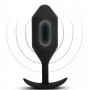 B-VIBE VIBRATING SNUG PLUG 5 BLACK