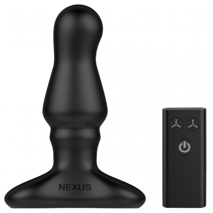 Nexus - Bolster Butt Plug with Inflatable Tip - nexus