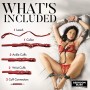 XR Brands - Lover's Restraints Set - Red