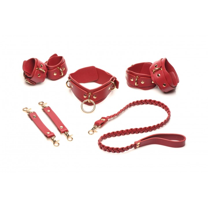 XR Brands - Lover's Restraints Set - Red