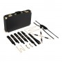 Bedroom Fantasies - Bondage Suitcase 13 Pcs - Cow Leather - Bedroom Fantasies