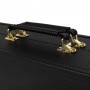 Bedroom Fantasies - Bondage Suitcase 17 Pcs - Cow Leather