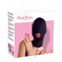 Head mask mouth black bk