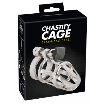 Chastity cage stainless steel