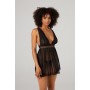 Babydoll & Thong Lieve - black - S/M - Christine