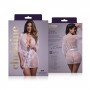 Lace Kimono Set Flower - White - L/XL - Christine