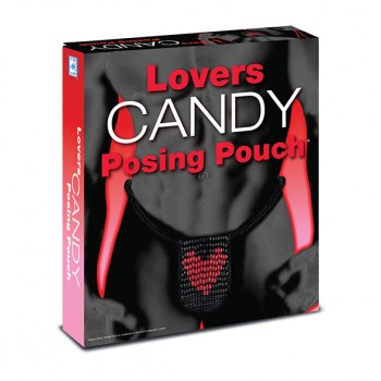 Lovers candy posing pouch